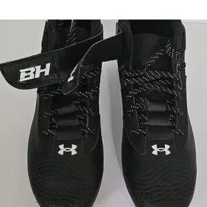 ?️Under Armor Bryce Harper 7 Mid RM Baseball Cleats size 14 Black/Gold s-l400.jpg main image 2